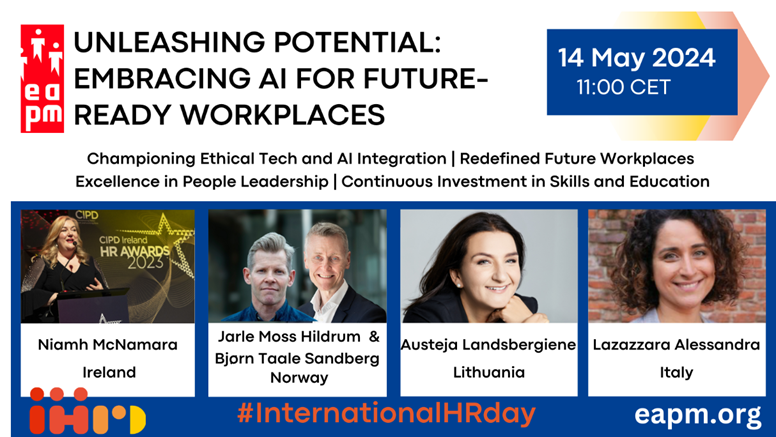 International HR Day 2024 EAPM Webinar | Unleashing Potential: Embracing AI for future-ready workplaces